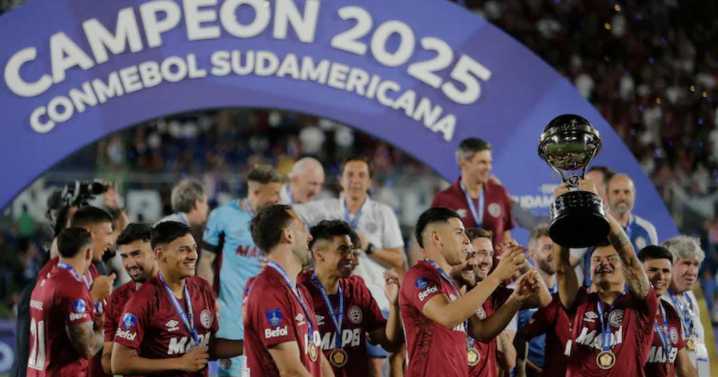Lanús se consagra campeón de la Copa Sudamericana ante Atlético Mineiro