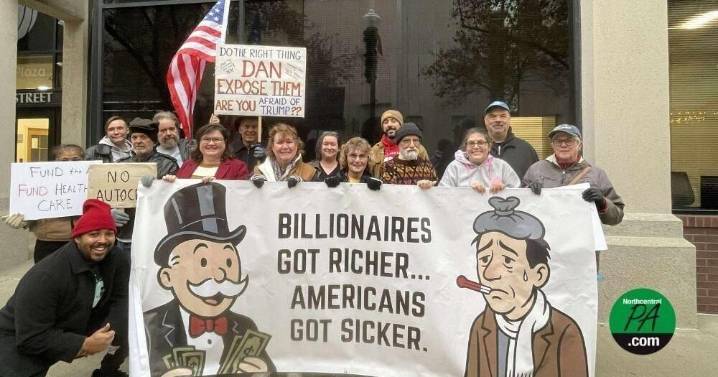 Activists take billionaires, lawmakers to task