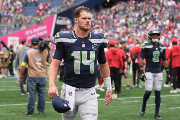 Seahawks QB Sam Darnold thriving, will face former team Vikings
