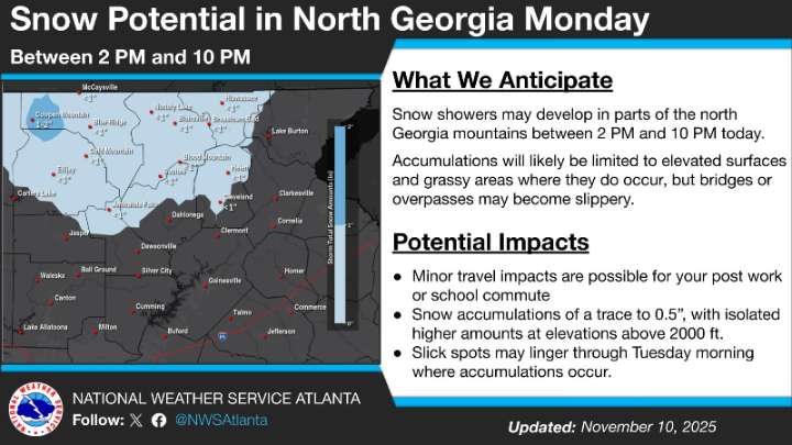 Widespread Freezing Monday Night And Tuesday