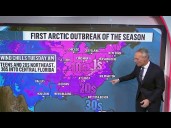 Arctic blast to drop temperatures for millions of Americans