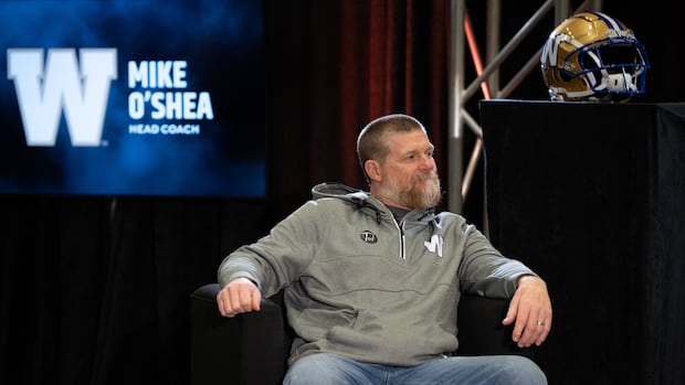 O'Shea says 'a whole pile of reasons' led him to sign 3-year extension with Blue Bombers