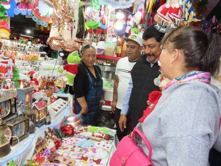 Texcoco Inaugura la Temporada de Comercio Navideño en la Plaza de las Tradiciones