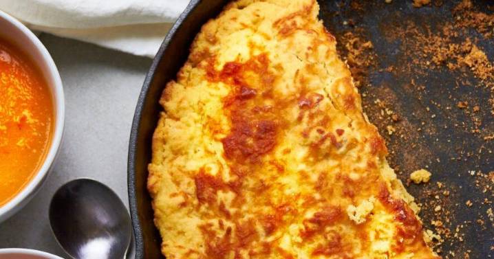 This Thanksgiving, don't forget the cornbread, and here's a nicely cheesy version