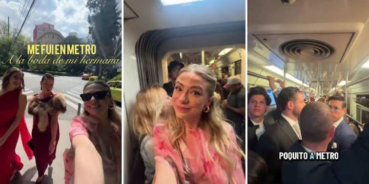 Joven causa polémica al narrar su primer viaje en el Metro CDMX rumbo a la boda de su hermana: “Tenía miedo de oler feo”