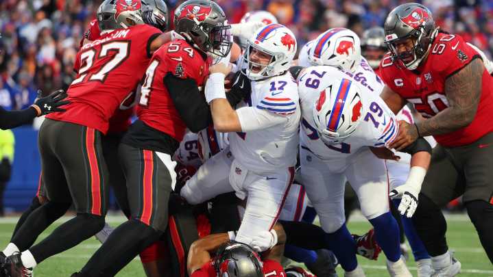 Bills report card: Josh Allen goes nuclear, defense stifles Baker Mayfield