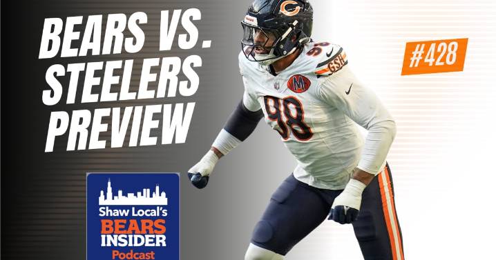 Bears Insider Podcast Episode 428: Bears vs. Steelers, will Aaron Rodgers play against his old rival?