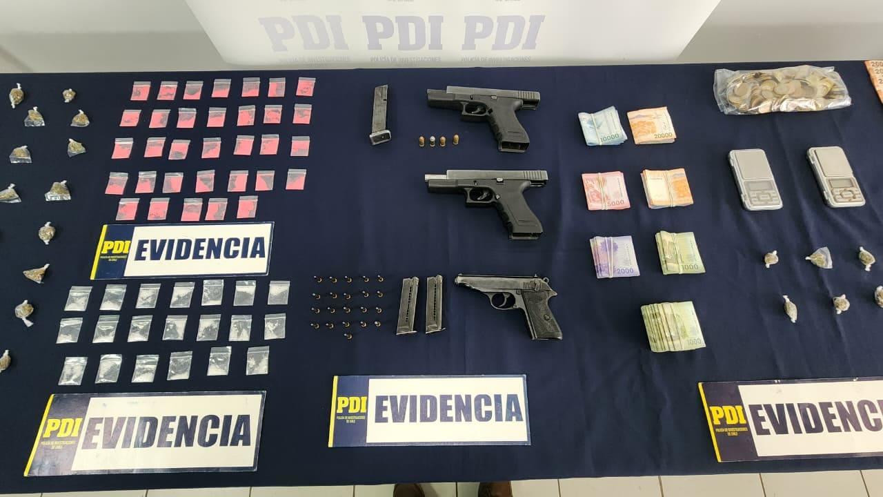 Detienen a autor de homicidio frustrado y a otros tres miembros de banda criminal dedicada al microtráfico