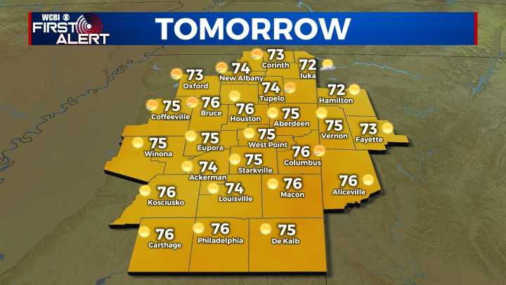 Warming through the week