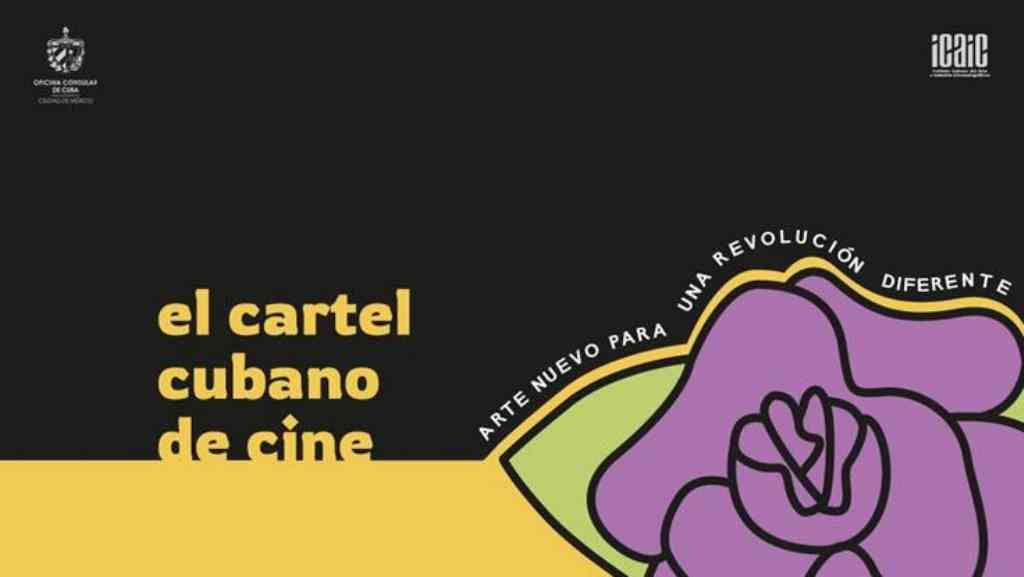 Inauguran exposición de carteles cubanos en Cineteca de México