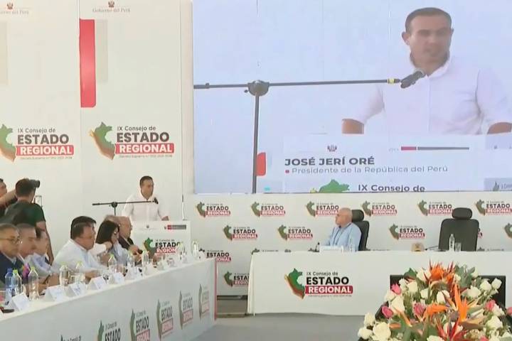 Presidente Jerí: vamos a sostener acuerdos ejecutivos con cada una de las regiones