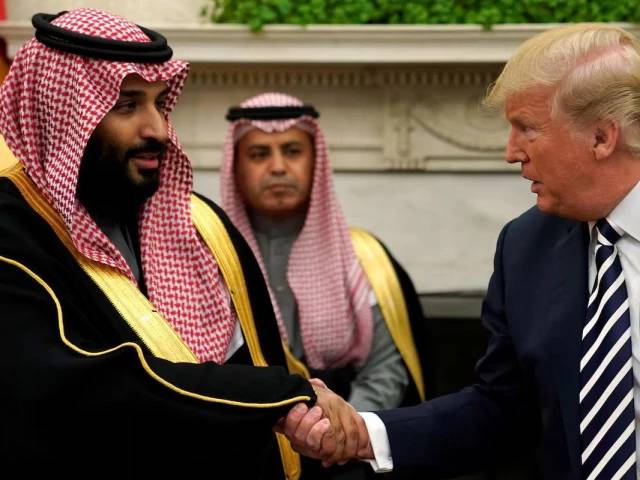 Trump welcomes Saudi Crown Prince for F