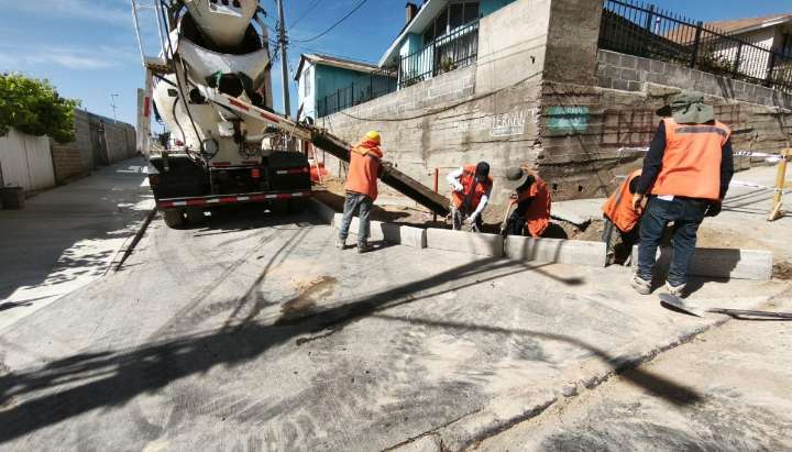 38 pasajes del sector Canal Chacao de Quilpué están siendo sometidos a obras de conservación tras el megaincendio de 2024