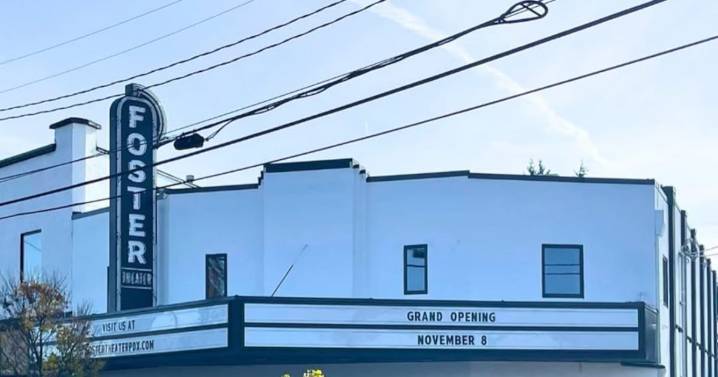 Foster Theater Open Again After $3.5 Million Renovation