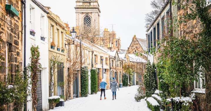 Check if snow will fall in your area this week with our Scotland weather map