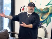 Drop-in and warm-up centre officially opens