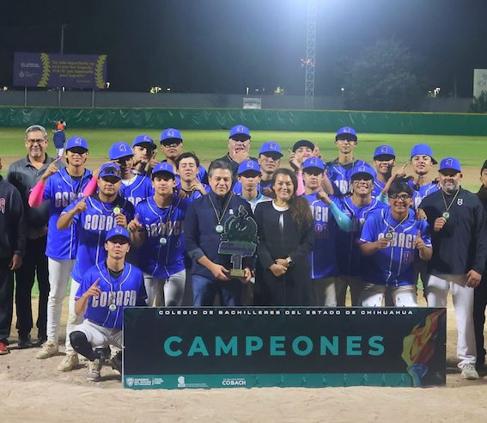 Se agencia Cobach primer lugar del medallero de los Juegos Nacionales