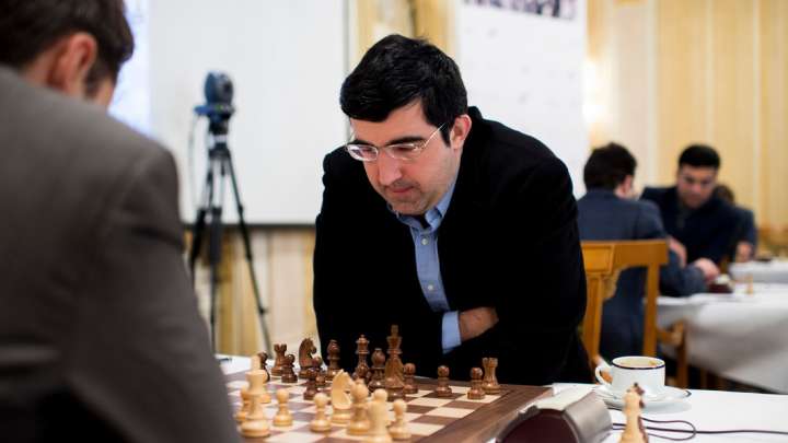 Chess federation accuses ex-champion Kramnik who of harassing Naroditsky : NPR