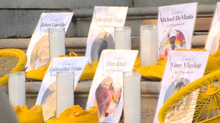 Family, friends demand accountability at Providence vigil for deadly pedestrian crashes