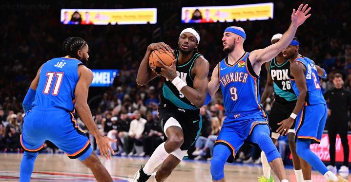 Blazers vs. Thunder Preview