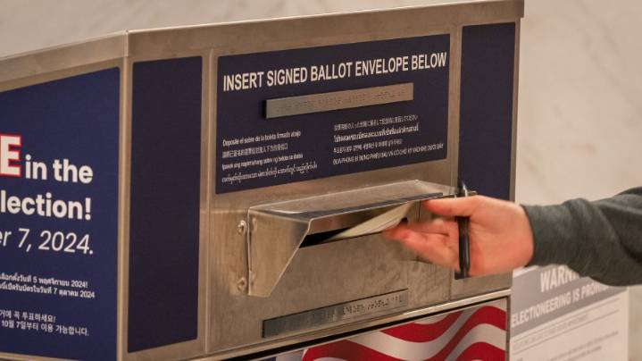 Democracy only works if you vote, participate in Election Day