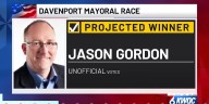 Jason Gordon is projected new Davenport mayor