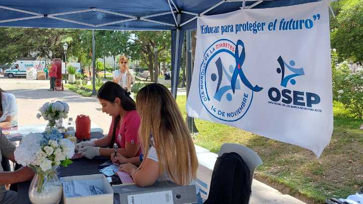 OSEP se suma al Día Mundial de la Diabetes con una jornada de prevención y concientización