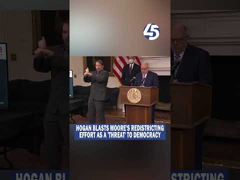 A new voice is joining the debate over Gov. Moore’s push to redraw Maryland’s congressional maps