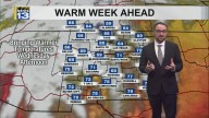 Cold start to the week before warmer air moves in