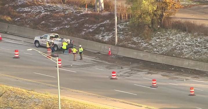 Sinkhole forces closure of M-39 ramps to eastbound I