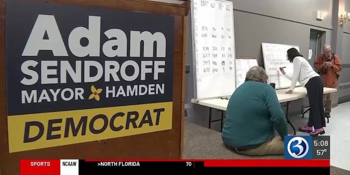 Election night brings fourth term for New Haven mayor, first for Hamden’s Sendroff