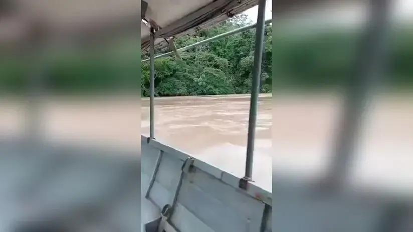 San Martín: tres desaparecidos dejó naufragio de embarcación en el río Huallaga