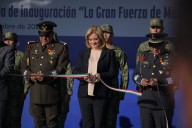 Encabeza Maru Campos inauguración de exposición militar “La Gran Fuerza de México”
