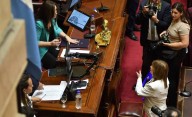 Primer Villarruel vs Bullrich en el Senado, con Villaverde sin banca pero presente