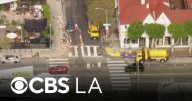 Los Angeles sets up temporary pumps to prevent flooding in Melrose