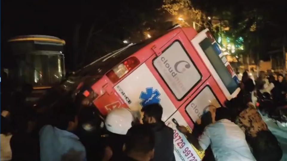 Bengaluru couple killed after speeding ambulance hits bikes