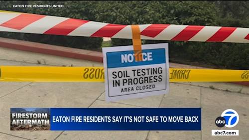 Eaton Fire survivors call for governmental action after report says toxins persist in burn zone