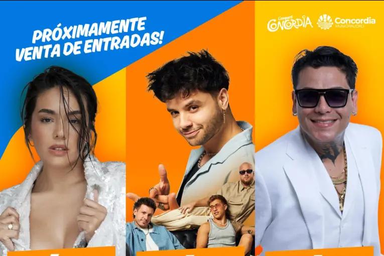 Fiesta de la Citricultura: Concordia confirmó fechas, artistas y precios de entradas