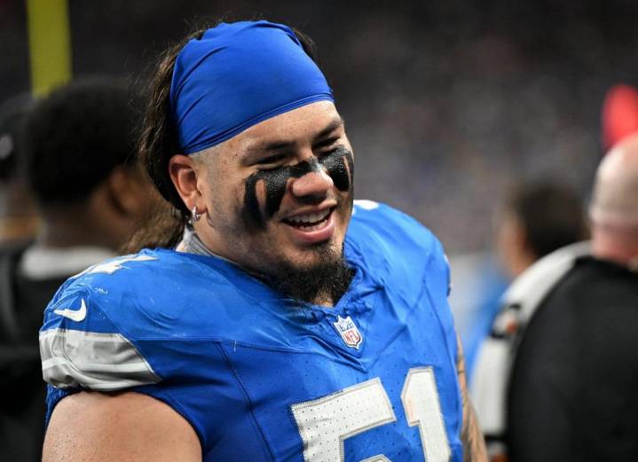 Lions’ Roy Lopez finds joy in the little things as coaches praise work against the run