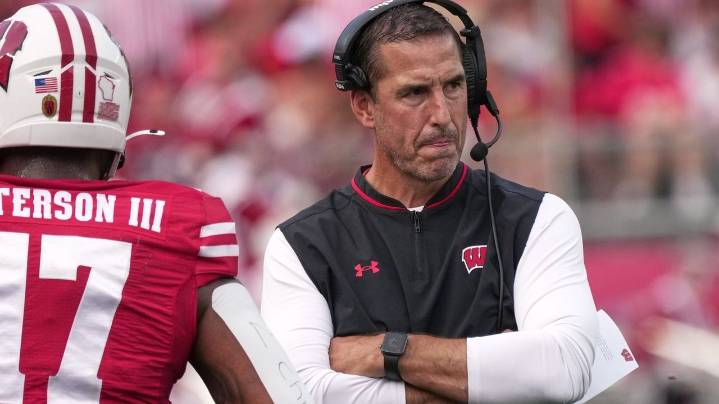Luke Fickell will remain Wisconsin's coach 'beyond this season,' AD Chris McIntosh says