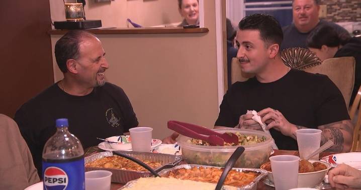 South Philadelphia family celebrates Thanksgiving early before son's next naval deployment
