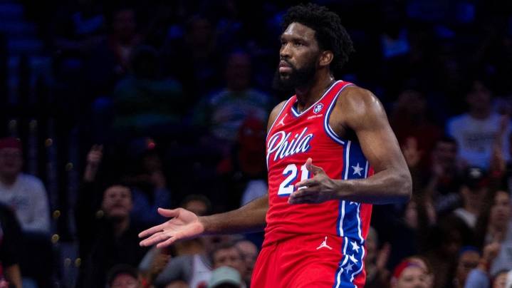 Philadelphia's Joel Embiid is fined $50,000 for a lewd gesture during a game against Boston