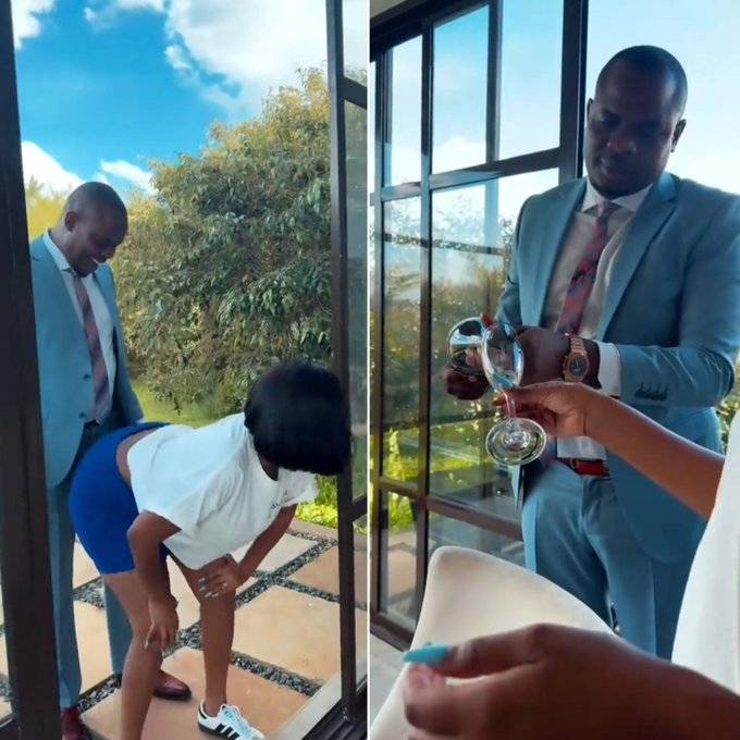 Kenyan Socialite “Amber Ray” Goes Viral With Sizzling Welcome for Husband