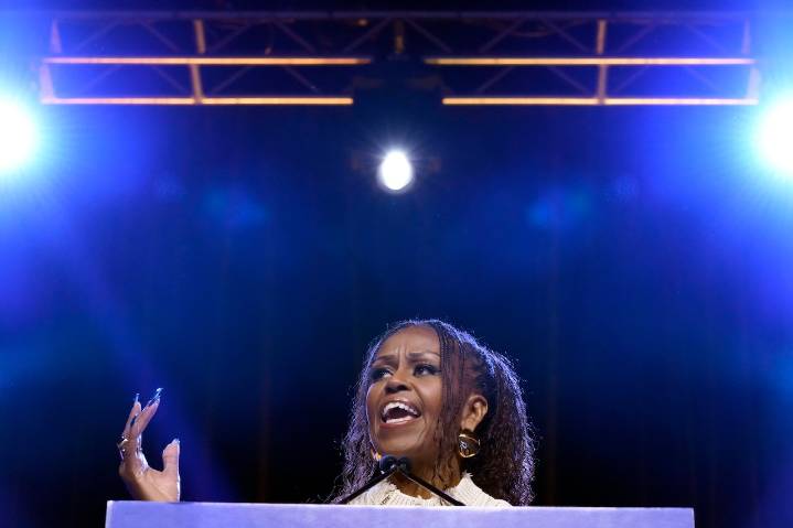 Michelle Obama on Trump’s demolition of East Wing: ‘That house is not our house’