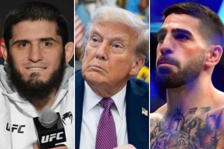 Islam Makhachev Puts Donald Trump on Notice as Ilia Topuria Responds to UFC White House Card Call