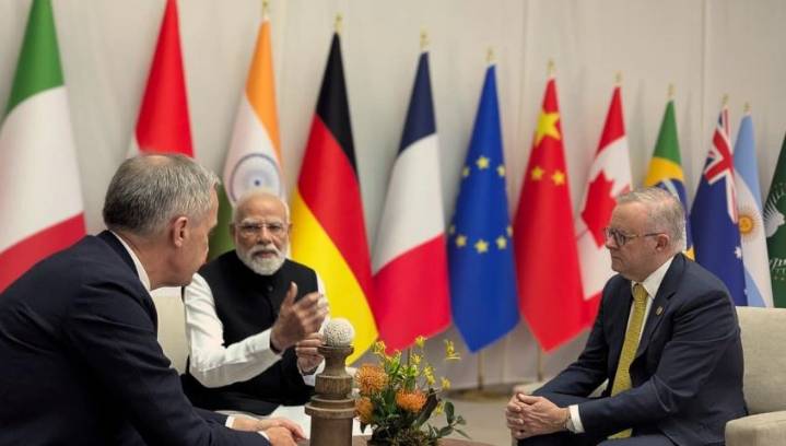 PM Modi announces new trilateral technology and innovation partnership with Australia, Canada