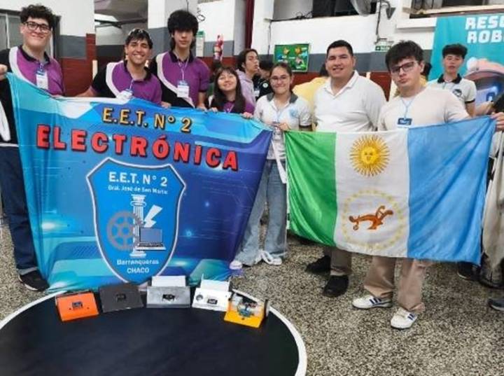 BARRANQUERAS: Roboliga 2025: Primer Puesto En Sumo Avanzado Para La  E.E.T. N°2