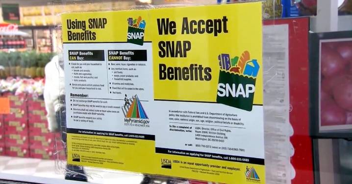 SNAP funds are being restored for the month of November