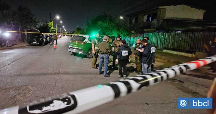 Homicidio en plena vía pública en Puente Alto: tirador a pie disparó en el rostro a víctima