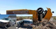 Triple choque sobre Ruta 151 en Catriel con un camión involucrado: apuntan al estado de la calzada